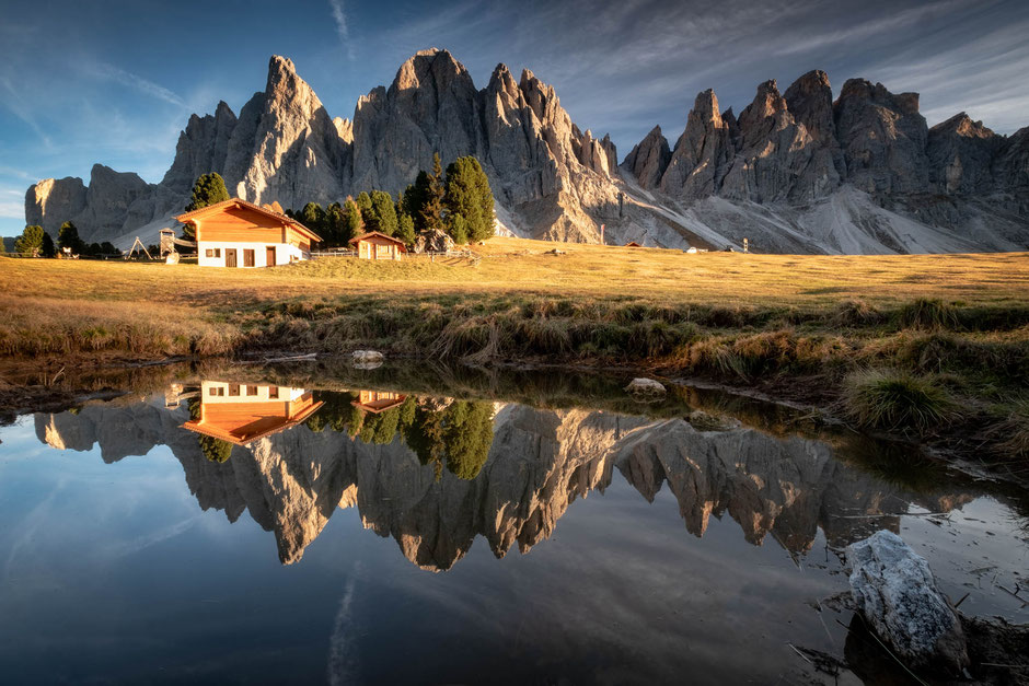 12 Things You Need To Know Before Staying In A Mountain Hut In The Italian Dolomites 9 Seceda ridgeline from the nearby Malga Geislerarm. A malga is a backcountry restaurant, usually only serving food without providing accommodation