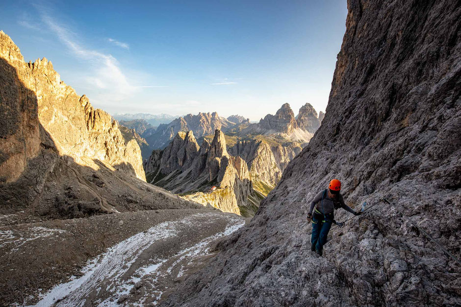 My Favourite Intermediate Via Ferratas In The Italian Dolomites 5 The start of the via ferrata Merlone in the Italian Dolomites