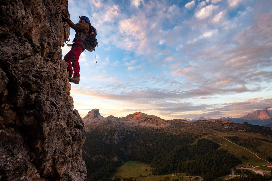 My Favourite Intermediate Via Ferratas In The Italian Dolomites 6 Via ferrata Degli Alpini al col dei Bos
