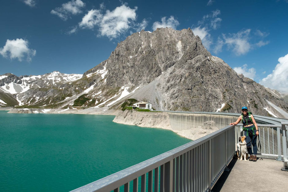 Luenersee and Douglas hut in Austria