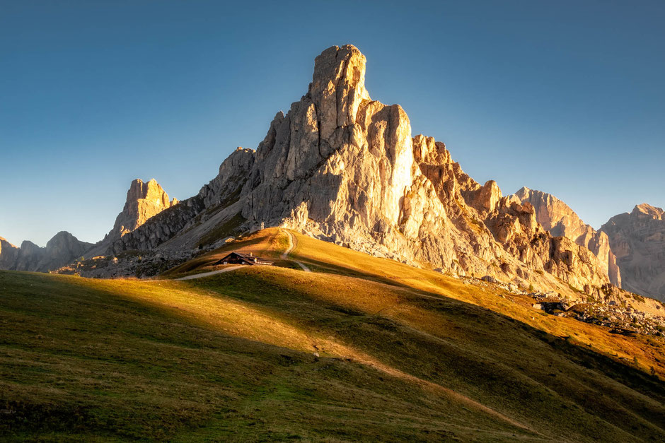 Mountain Passes Of The Italian Dolomites Worth Stopping For A Photograph 4 Passo Giau in the Italian Dolomites at sunrise