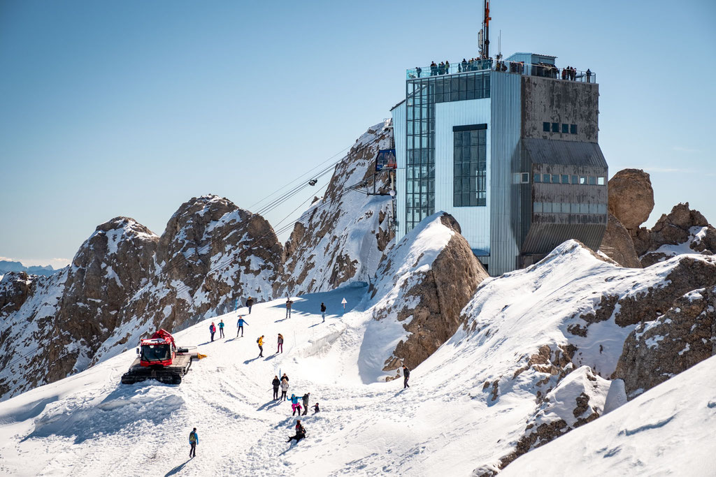 A Day By Day Guide To Hiking Alta Via 2 In The Italian Dolomites: Part 1 51 The cable car station at Punta Rocca on Marmolada.