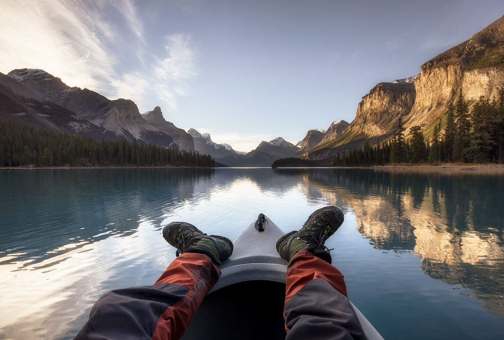 Valley of the Gods - Maligne Lake. 