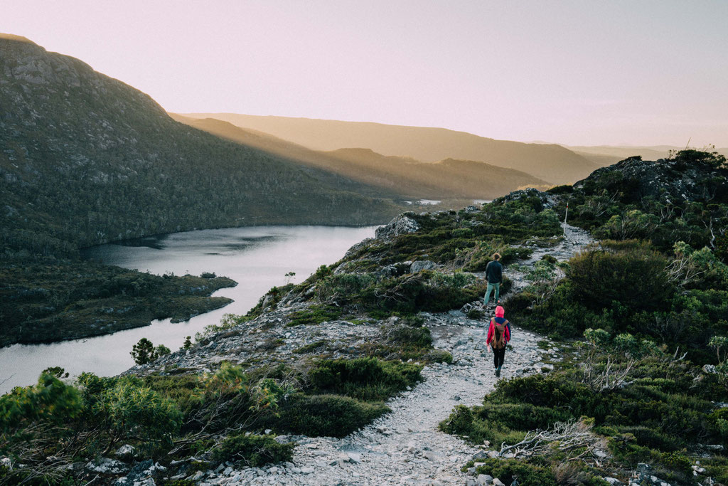 Hiking in Cradle Mountain National Park, Tasmania