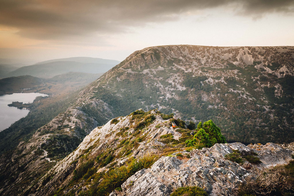 Hiking in Cradle Mountain National Park, Tasmania