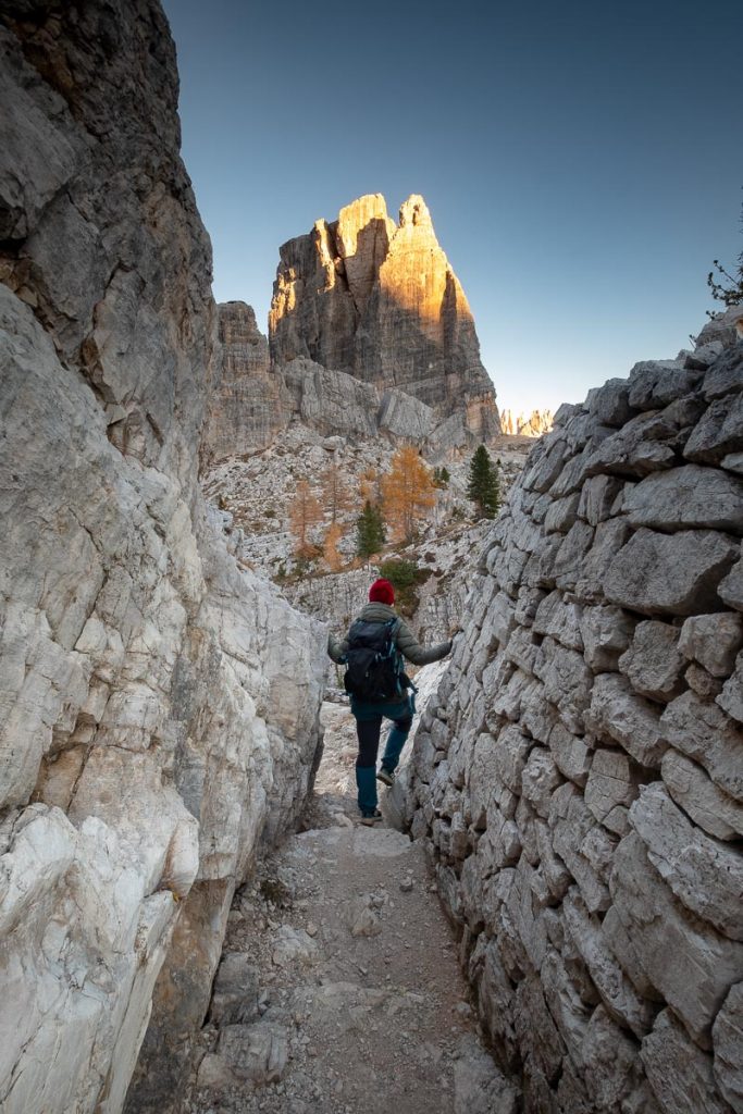Hiking Along Italy's Most Famous Backpacking Trail - Alta Via 1 in the Italian Dolomites (Part 1) 39 Alta Via 1 extension cinque torri 2