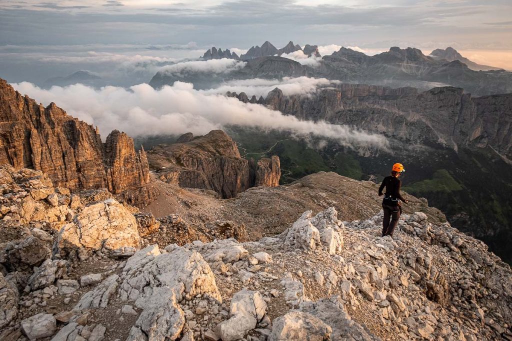 A Day By Day Guide To Hiking Alta Via 2 In The Italian Dolomites: Part 1 33 Alta Via 2 Extension Cima Pisciadiu 2
