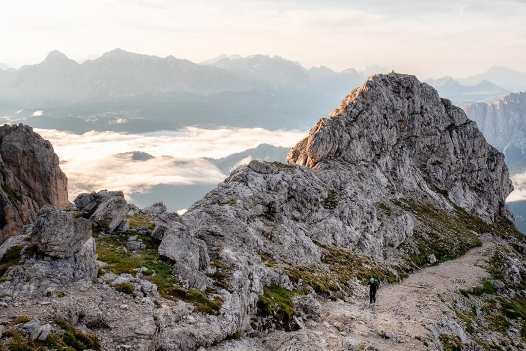 A Day By Day Guide To Hiking Alta Via 2 In The Italian Dolomites: Part 1 13 Alta Via 2 Extension Sass De Putia 3