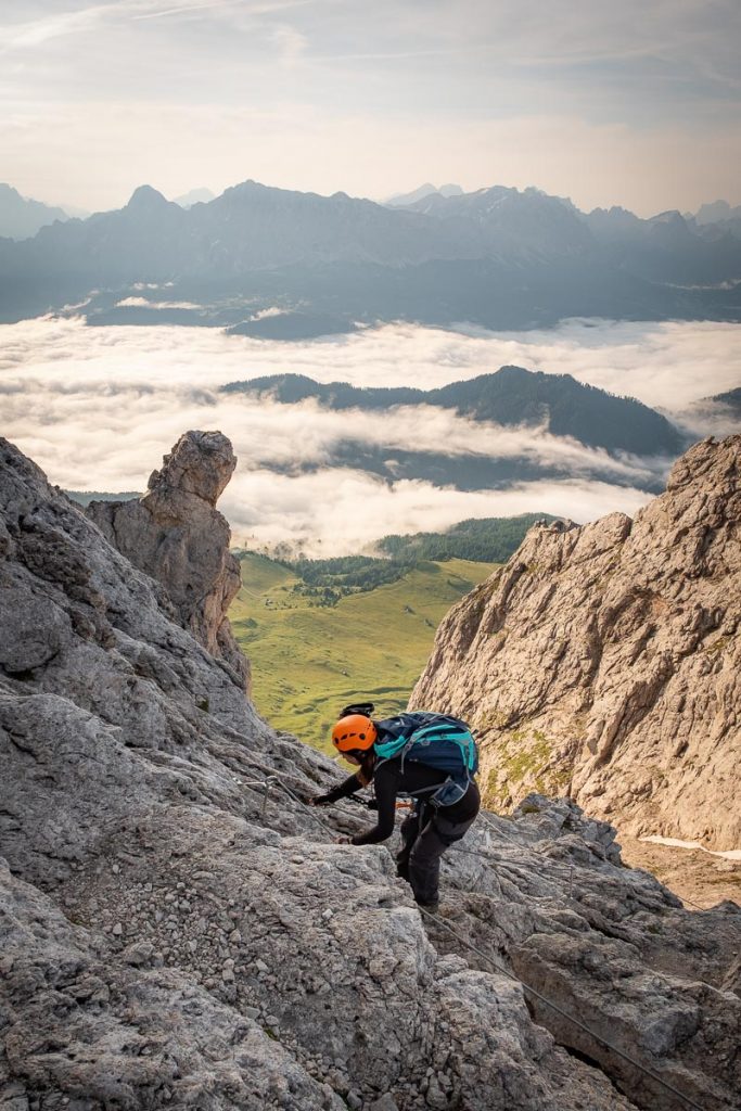 A Day By Day Guide To Hiking Alta Via 2 In The Italian Dolomites: Part 1 10 Alta Via 2 Extension Sass De Putia 7