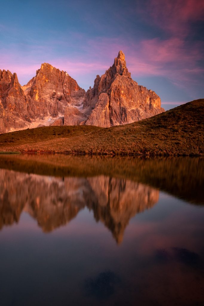 Exploring Pale Di San Martino Group In the Italian Dolomites Along The Day Hike To Passo Mulaz 5 Baita Segantini 3