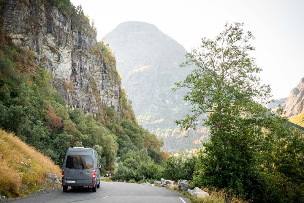 campervan in Norwway