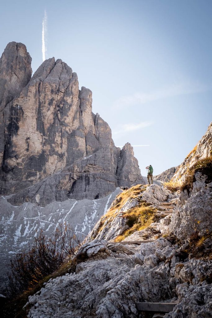 An Exciting 3-5 Day Hut-To-Hut Traverse Across Tre Cime Nature Park 6 Croda Fiscalina Circuit Autumn 29
