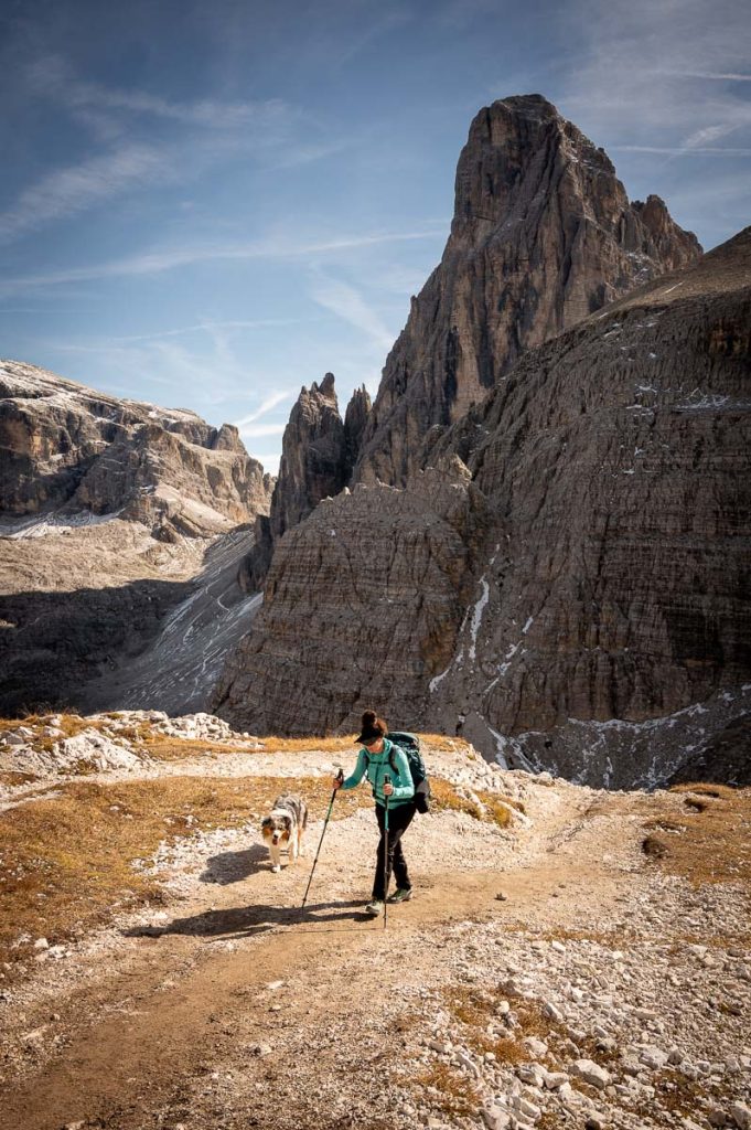 An Exciting 3-5 Day Hut-To-Hut Traverse Across Tre Cime Nature Park 7 Croda Fiscalina Circuit Autumn 33