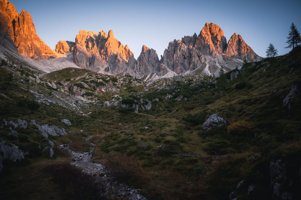Croda Rossa Sunrise 1