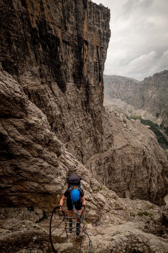 Epic Guide To Dolomiti Brenta Traverse 3-5-Day Backpacking Trip Across The Adamello Brenta Nature Park In The Italian Dolomites 13 Dolomiti Brenta Traverse Day 2 6