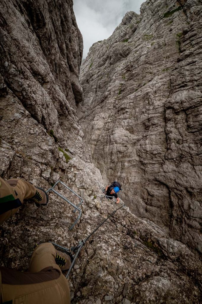 Epic Guide To Dolomiti Brenta Traverse 3-5-Day Backpacking Trip Across The Adamello Brenta Nature Park In The Italian Dolomites 14 Dolomiti Brenta Traverse Day 2 7