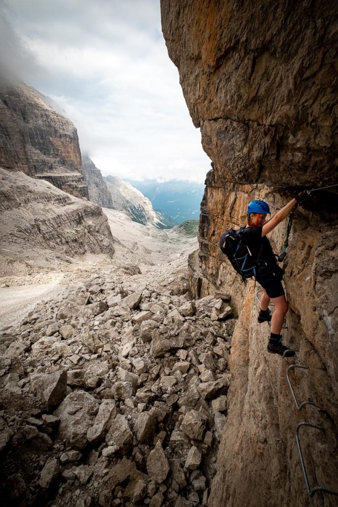 Epic Guide To Dolomiti Brenta Traverse 3-5-Day Backpacking Trip Across The Adamello Brenta Nature Park In The Italian Dolomites 23 Dolomiti Brenta Traverse Day 3 12