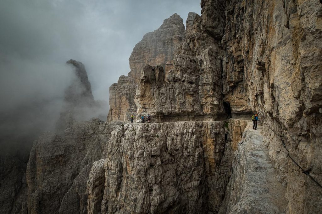 Epic Guide To Dolomiti Brenta Traverse 3-5-Day Backpacking Trip Across The Adamello Brenta Nature Park In The Italian Dolomites 19 Dolomiti Brenta Traverse Day 3 4