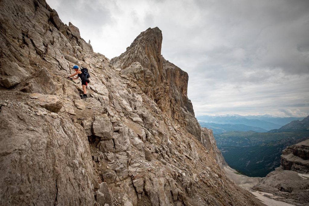 Epic Guide To Dolomiti Brenta Traverse 3-5-Day Backpacking Trip Across The Adamello Brenta Nature Park In The Italian Dolomites 33 Dolomiti Brenta Traverse Day 4 7