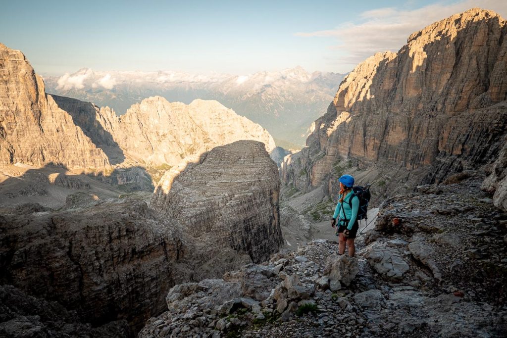 Epic Guide To Dolomiti Brenta Traverse 3-5-Day Backpacking Trip Across The Adamello Brenta Nature Park In The Italian Dolomites 42 Dolomiti Brenta Traverse Day 5 12