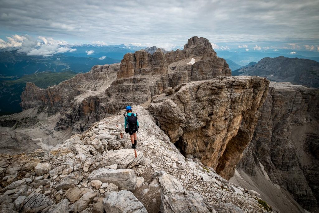 Epic Guide To Dolomiti Brenta Traverse 3-5-Day Backpacking Trip Across The Adamello Brenta Nature Park In The Italian Dolomites 49 Dolomiti Brenta Traverse Day 5 20