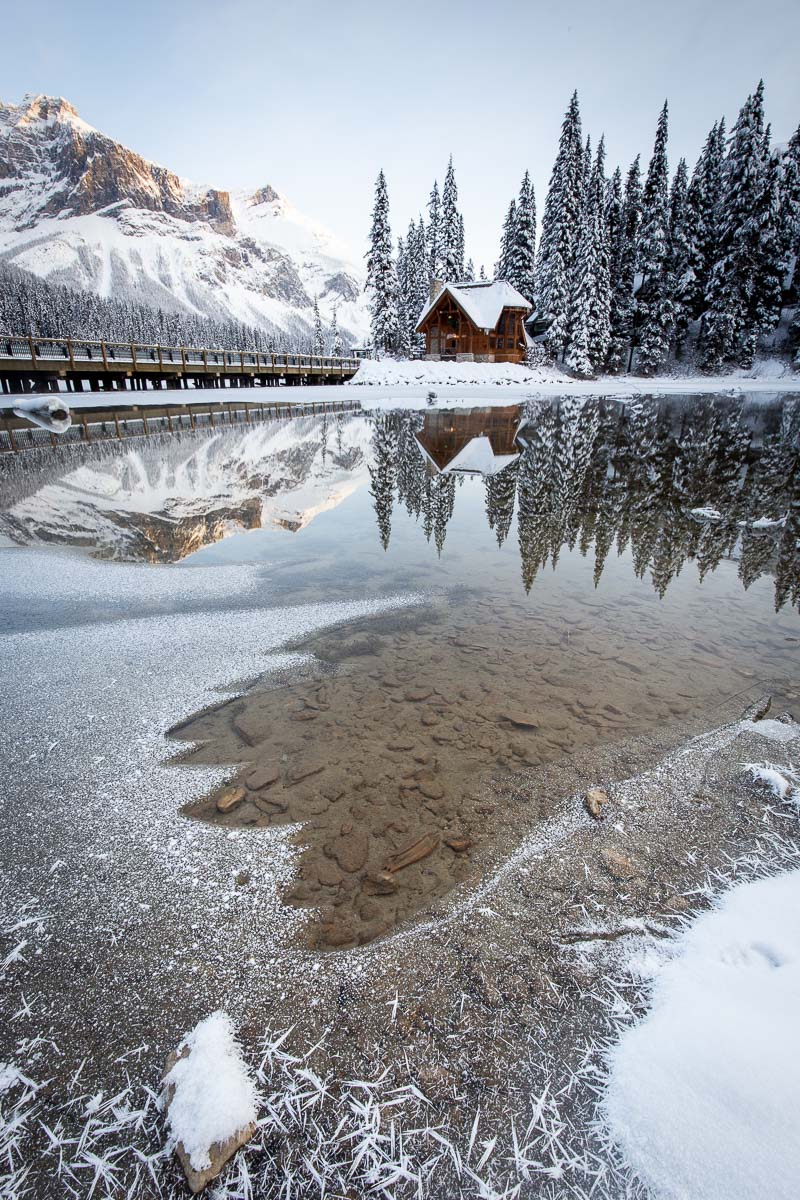 Emerald Lake Winter 2