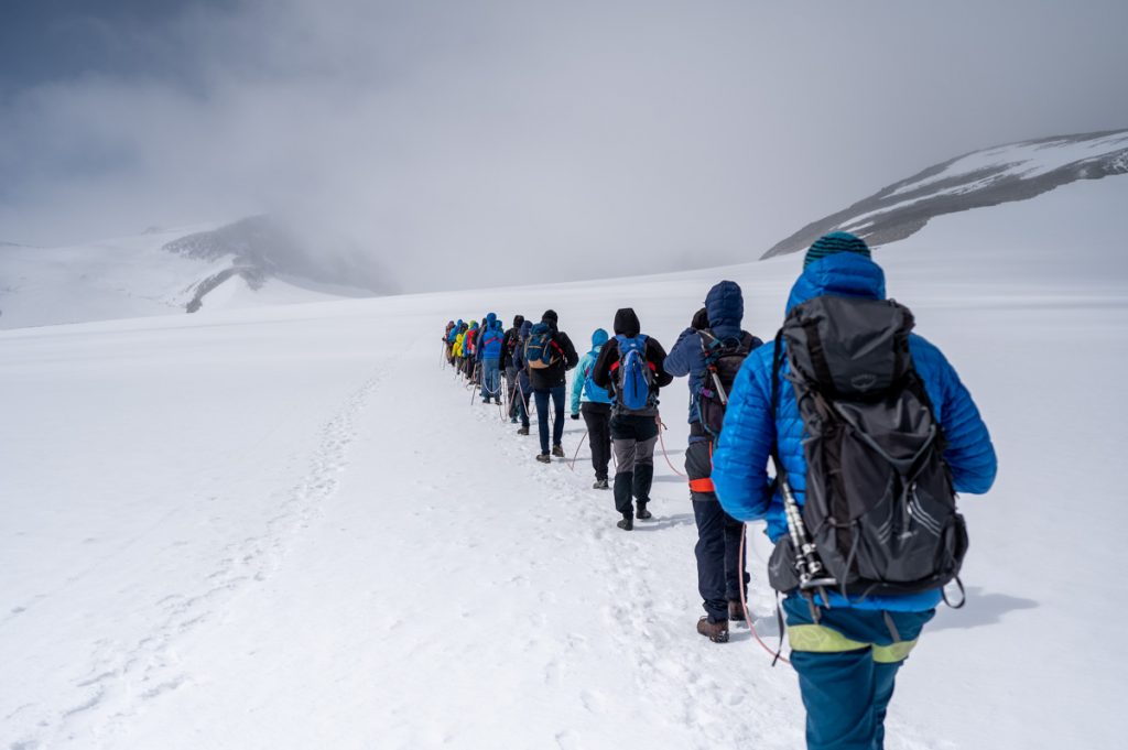 How to summit Galdhøpiggen with a guide