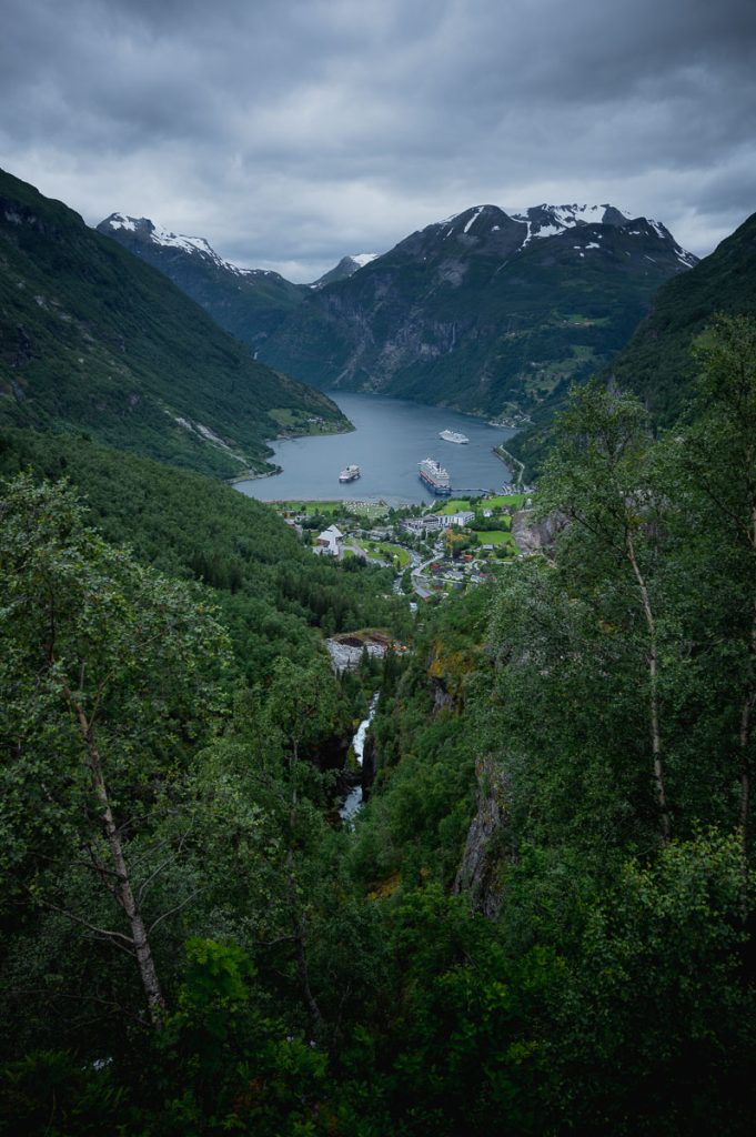 Geiranger From Above