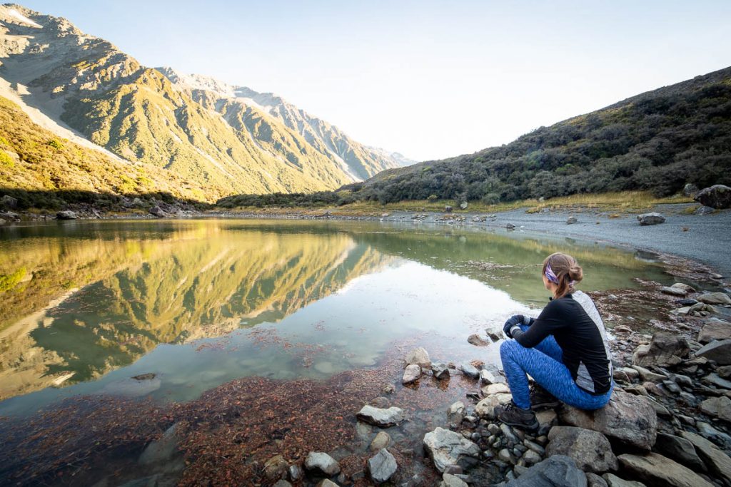 Green Lake Mount Cook 1