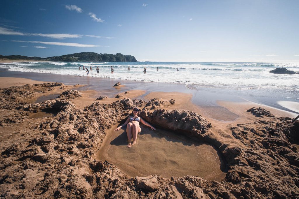 Hot water beach new zealand 1