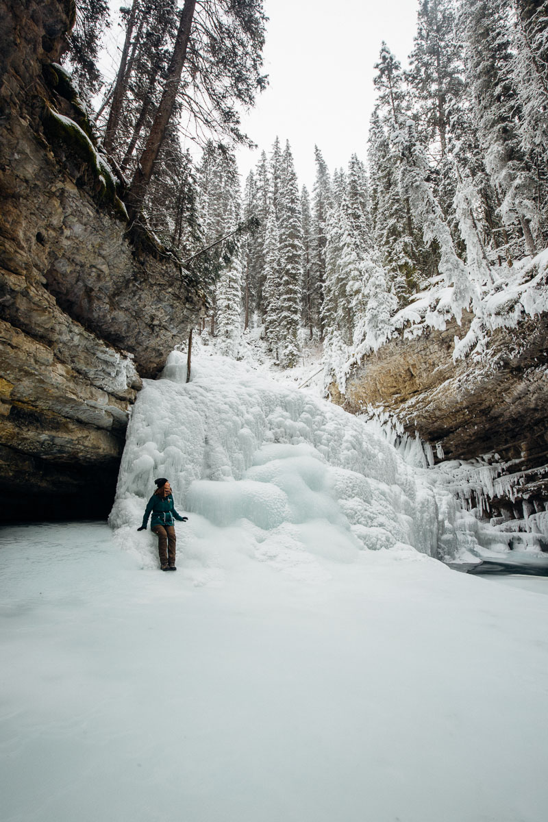 Johnston Canyon Winter 4