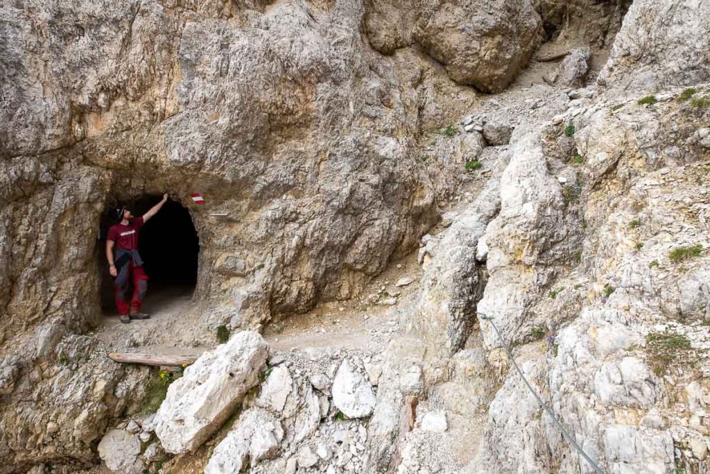 Lagazuoi Tunnels Hike 1