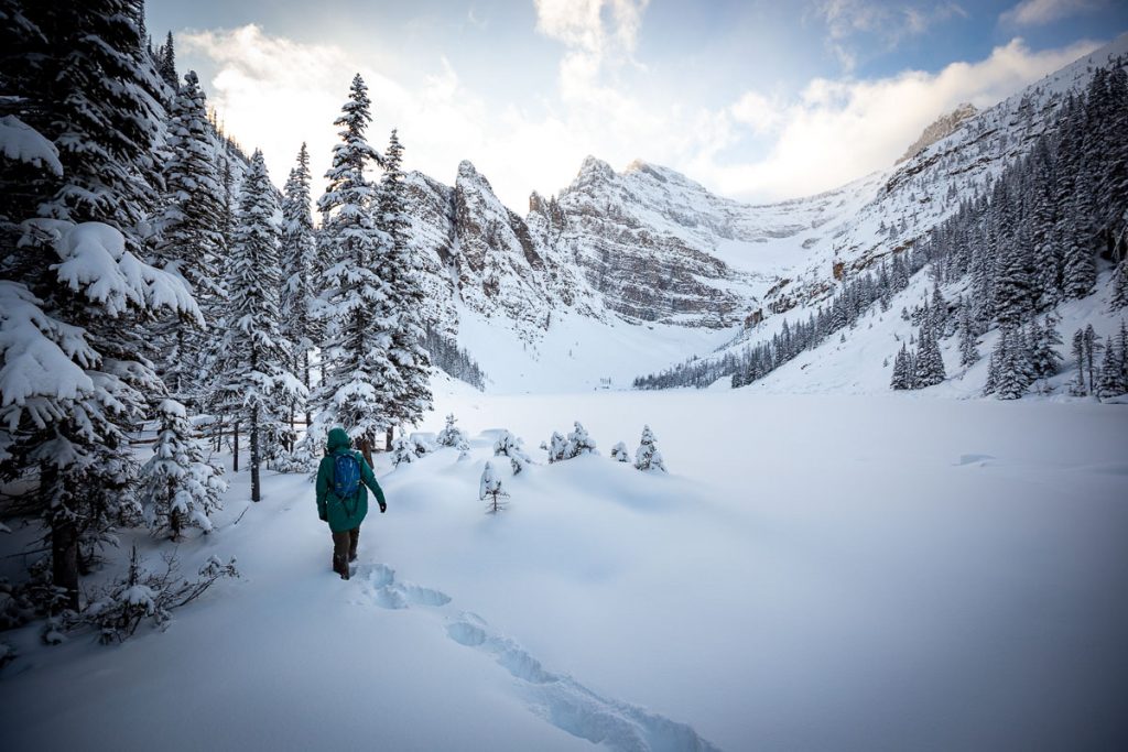 Lake Agnes Winter Hike 20