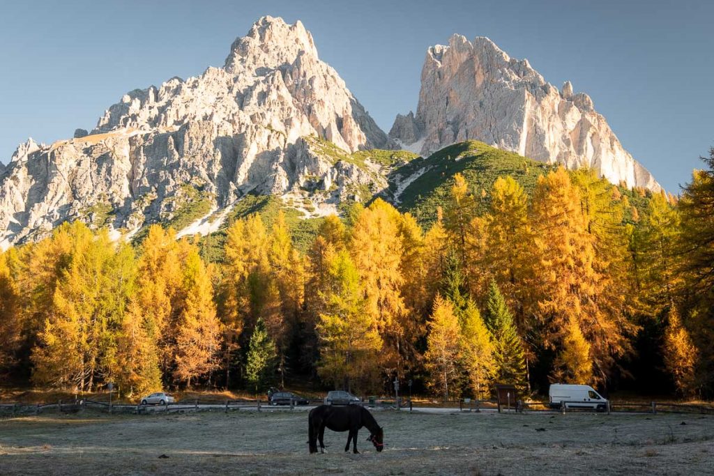 12-Step Guide To Lake Sorapiss Hike In The Italian Dolomites 9 Lake Sorapiss Road Side Parking