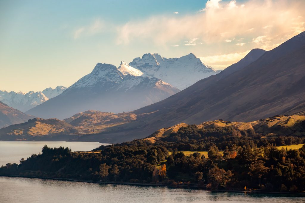 One-week itinerary around the South Island of New Zealand