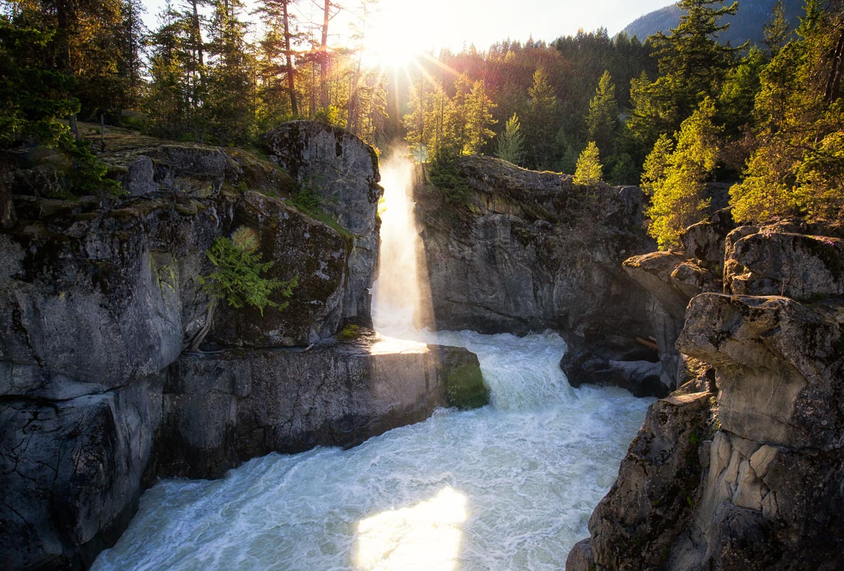 Vancouver to Calgary: An Epic Two Week Road Trip Guide through Canada's Finest Landscapes 12 Nairn Falls BC 1