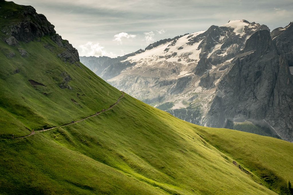 Guide To Fassa Valley & Rosengarten Nature Park: Best Hikes, Via Ferratas & Photography Spots 7 Passo Pordoi to Passo Fedaia Traverse 1