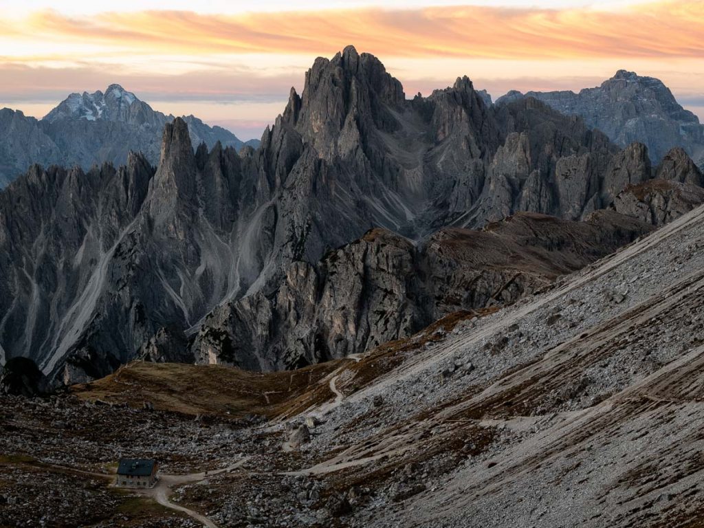 Rifugio Lavaredo Sunrise