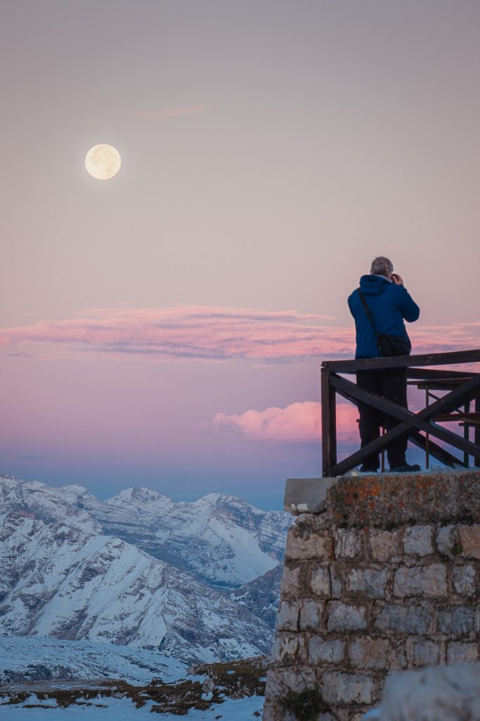 Rifugio Locatelli Terrace