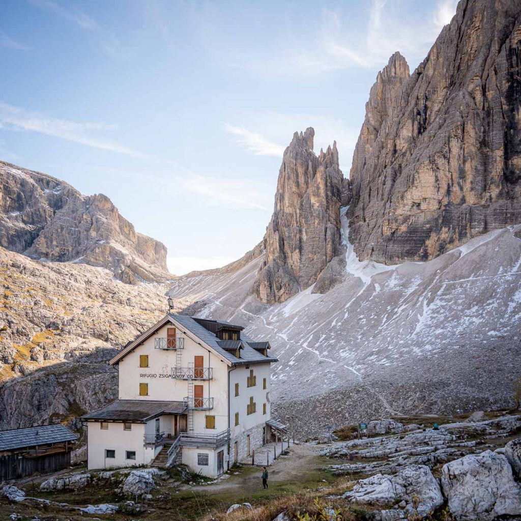 Exploring Tre Cime Nature Park Along The Croda Fiscalina Circuit Trail 31 Rifugio Zsigmondy 1