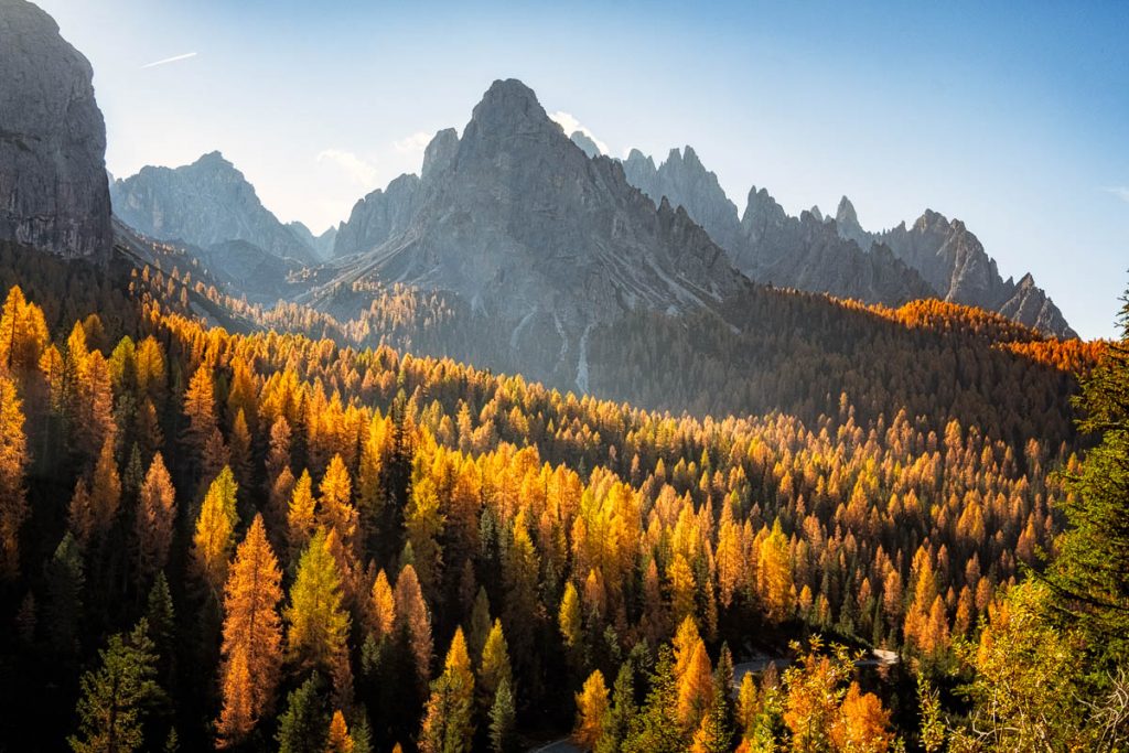 The Perfect 7-10 Day Hiking Road Trip Itinerary Across The Italian Dolomites For Autumn Lovers 16 Road to Rifugio Auronzo 1