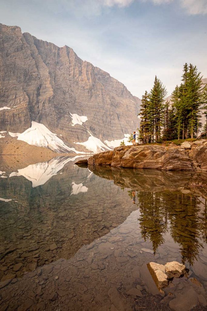 Rockwall trail Floe Lake 3