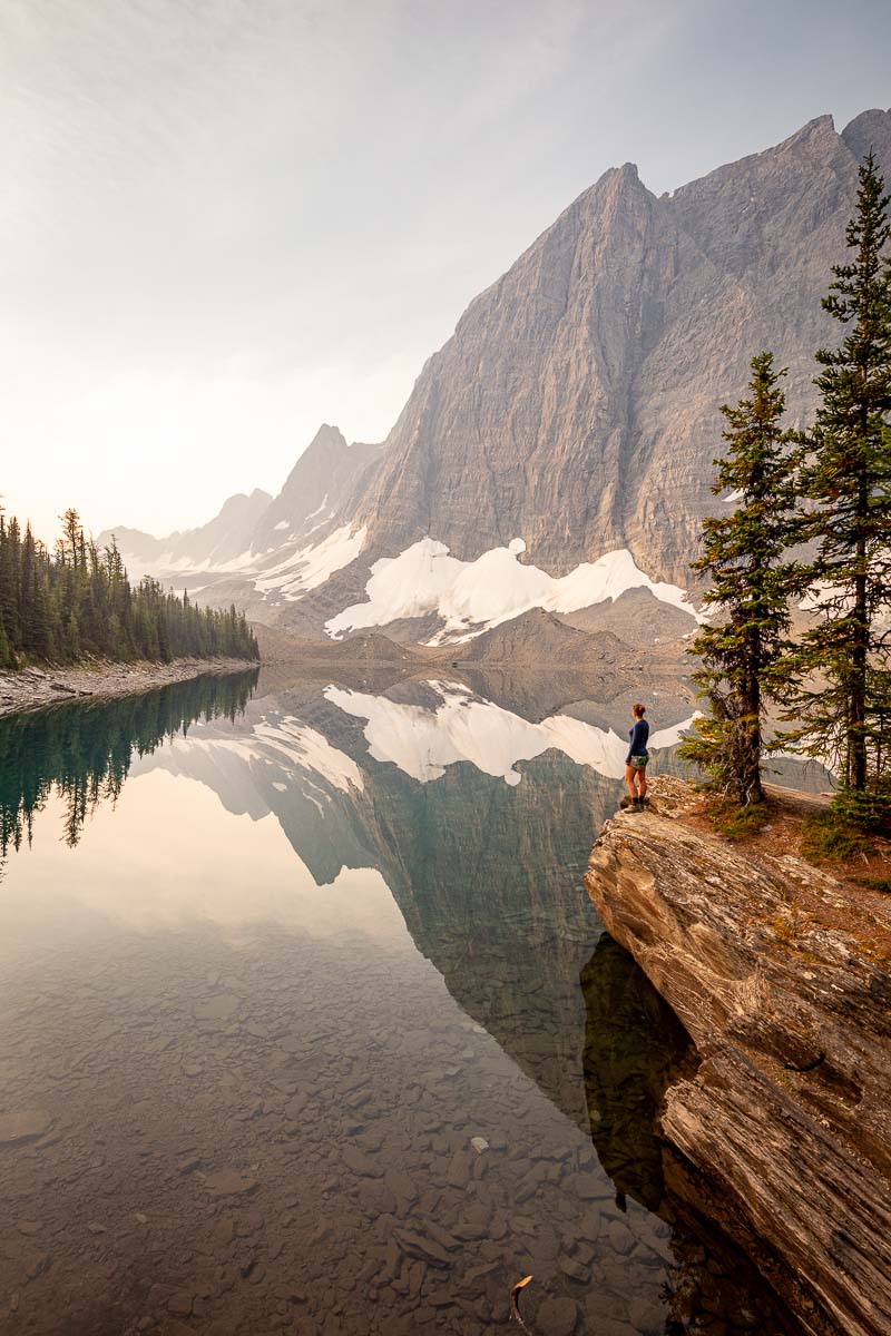 Rockwall trail Floe Lake 4