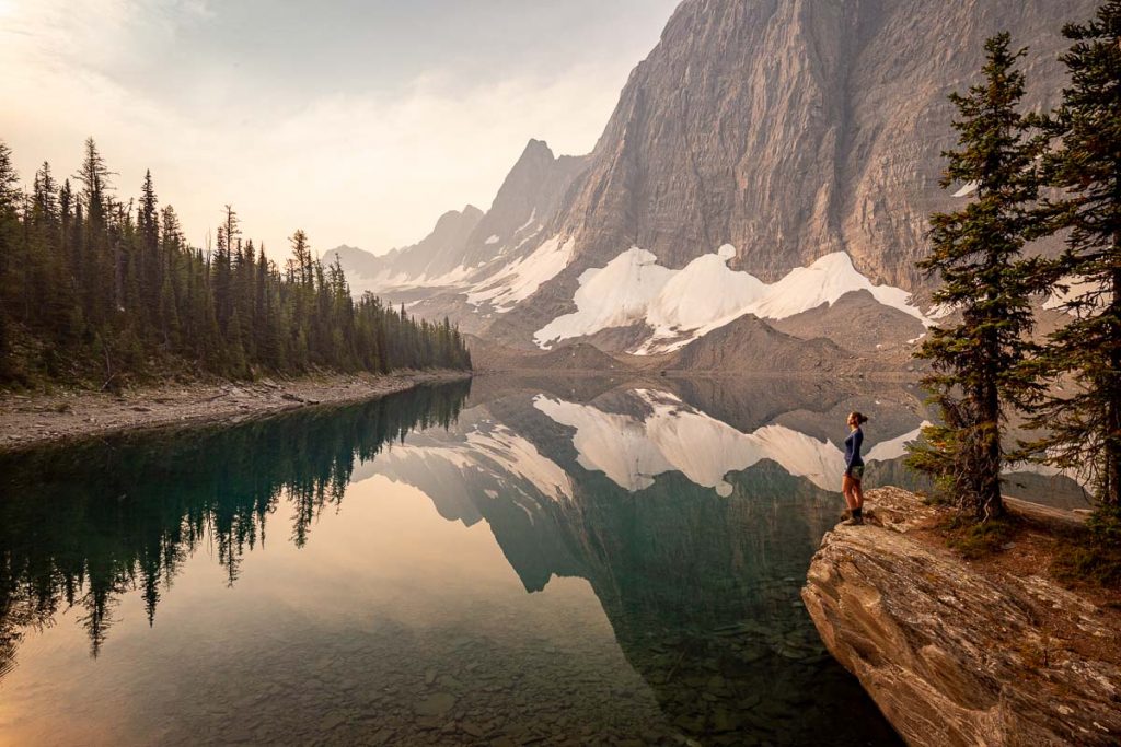 Rockwall trail Floe Lake 5