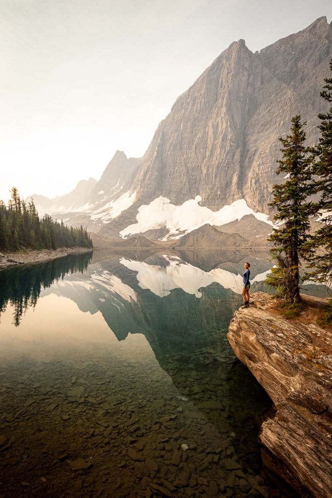 Rockwall trail Floe Lake 6