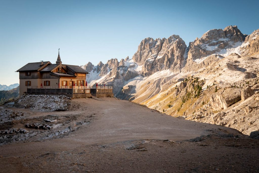 Rosengarten Traverse Rifugio Vajolet 5