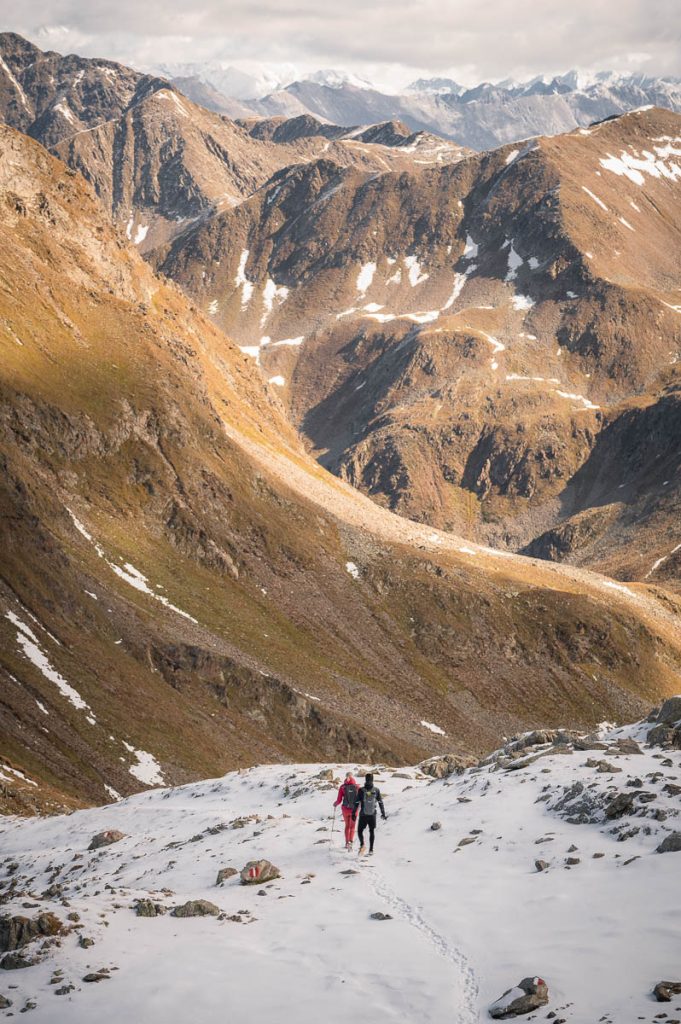 The views along the hike to Croda Rossa