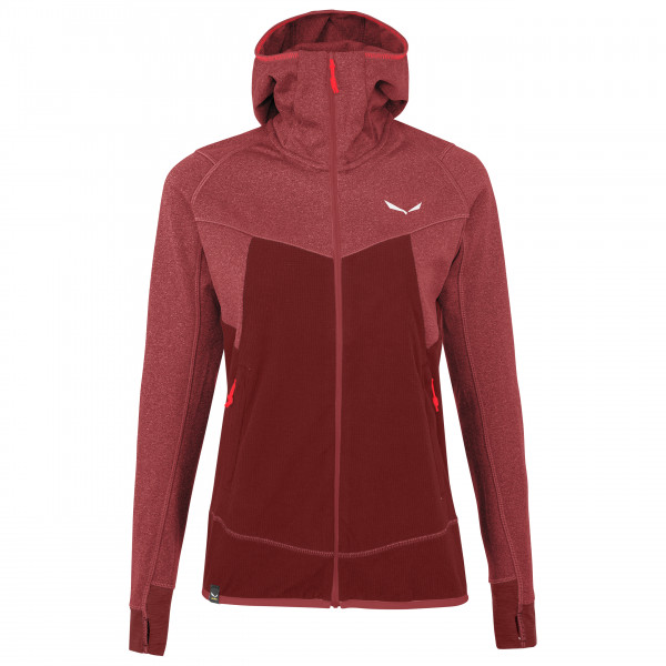 salewa womens puez hybrid polarlite fullzip fleece jacket