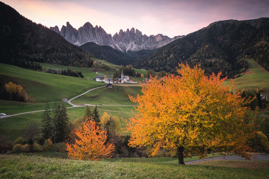 The Perfect 7-10 Day Hiking Road Trip Itinerary Across The Italian Dolomites For Autumn Lovers 32 Santa maddalena village 1