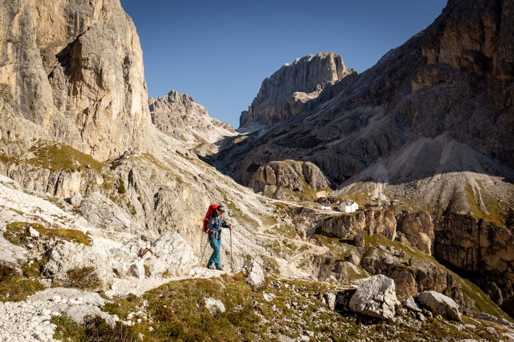 How To See The Famous Vajolet Towers In The Italian Dolomites 5 Vajolet towers from Passo Delle Colonelle 1